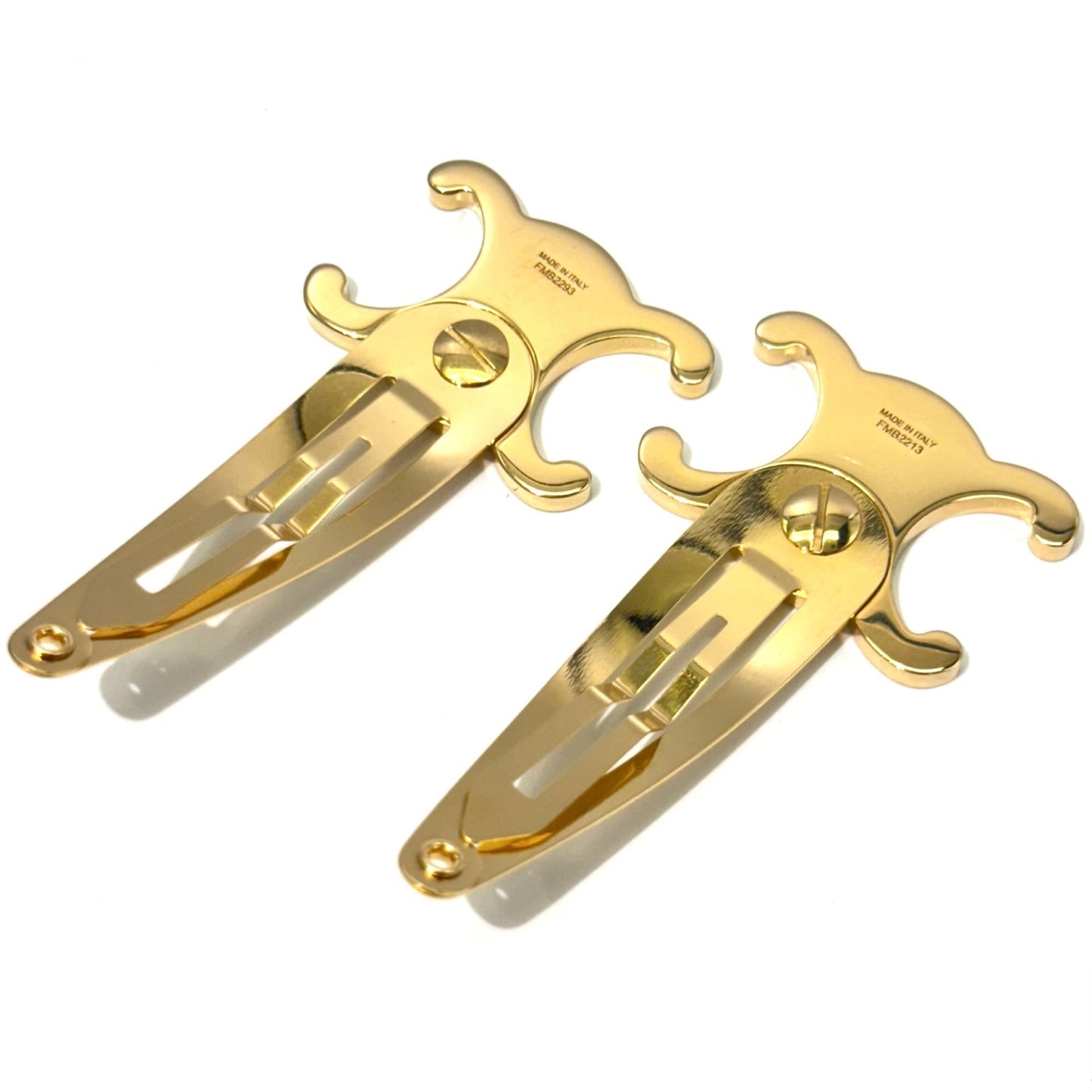 Celine Gold Gold Brooches