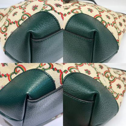 Gucci Canvas Green Tote Bags