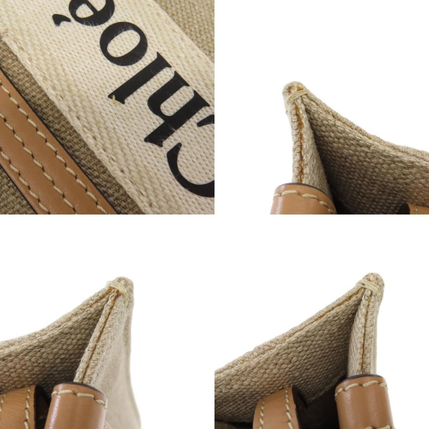Chloé Canvas Brown Handbags