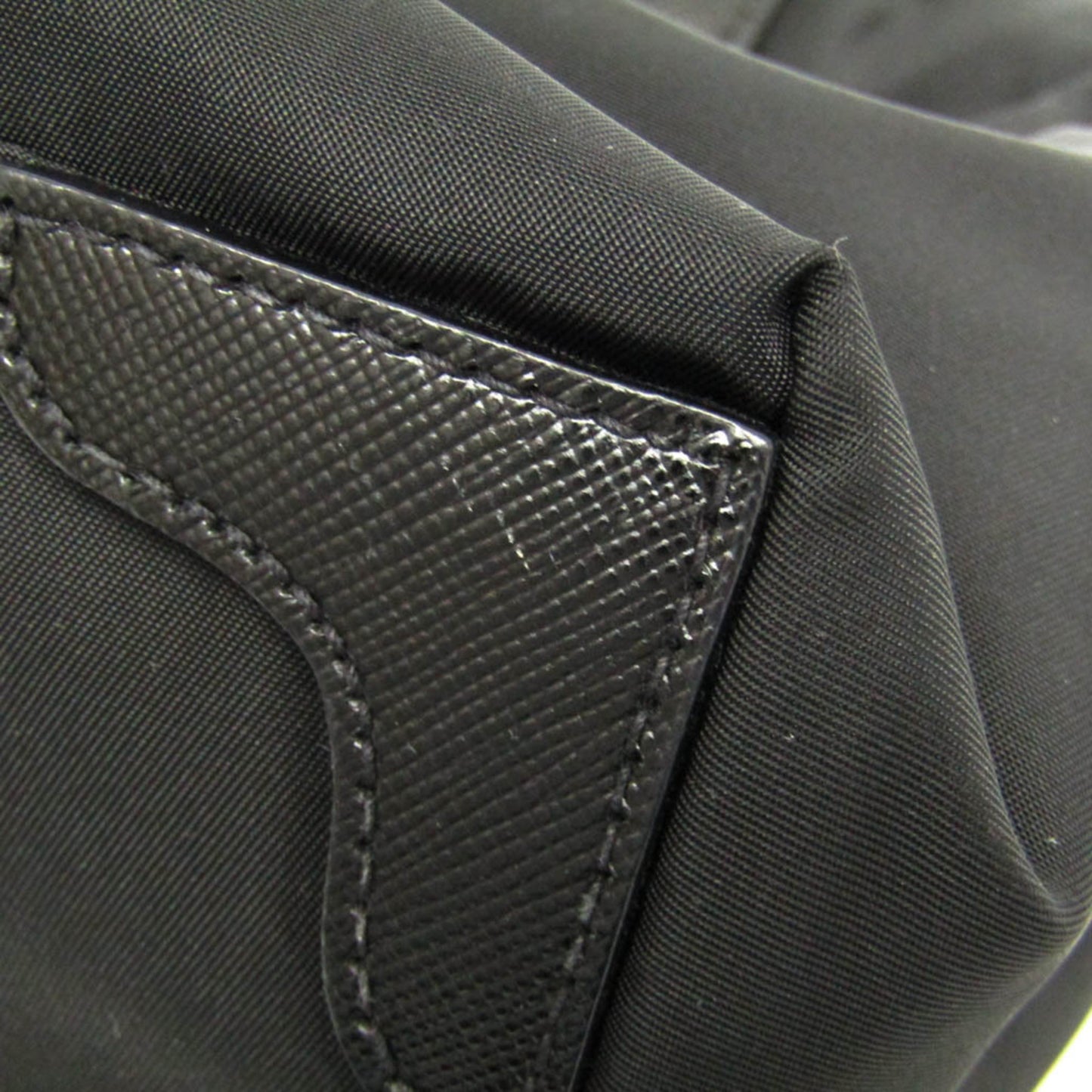 Prada Nylon Black Handbags