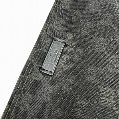 Gucci Canvas Black Shoulder Bags