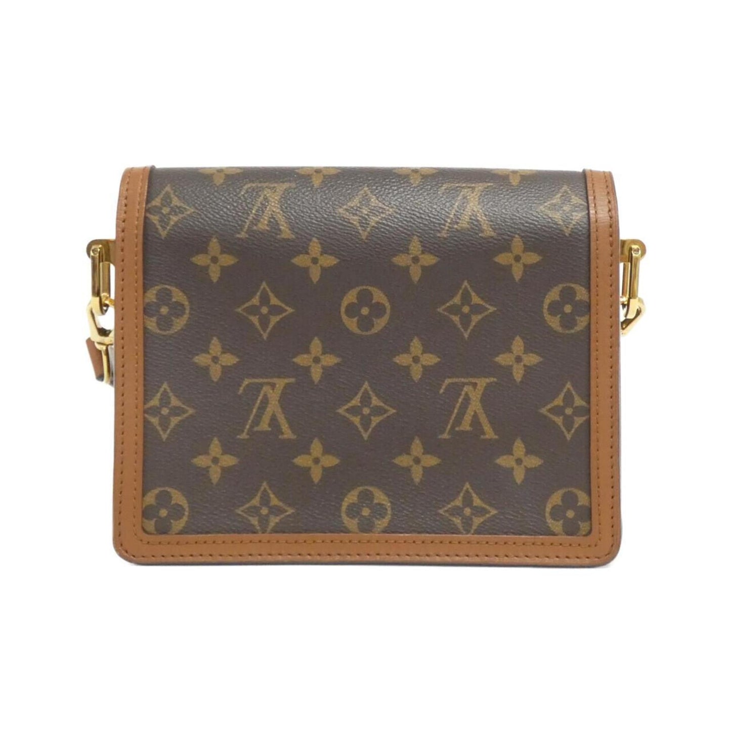 Louis Vuitton Coated Canvas Brown Shoulder Bags