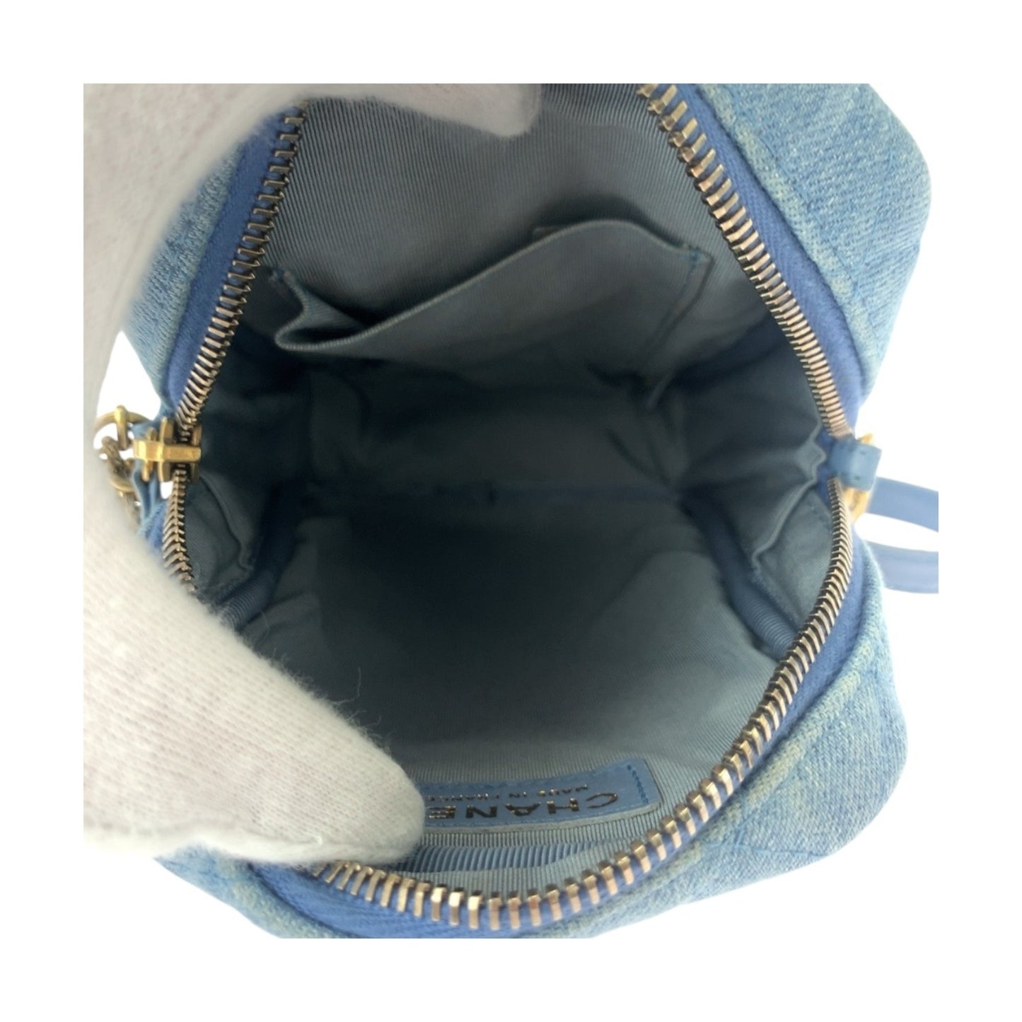 Chanel Denim Blue Shoulder Bags