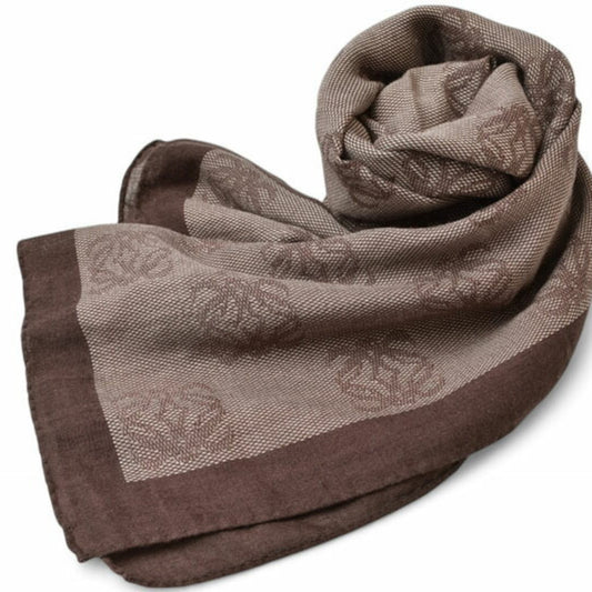 Loewe Wool Brown Scarves