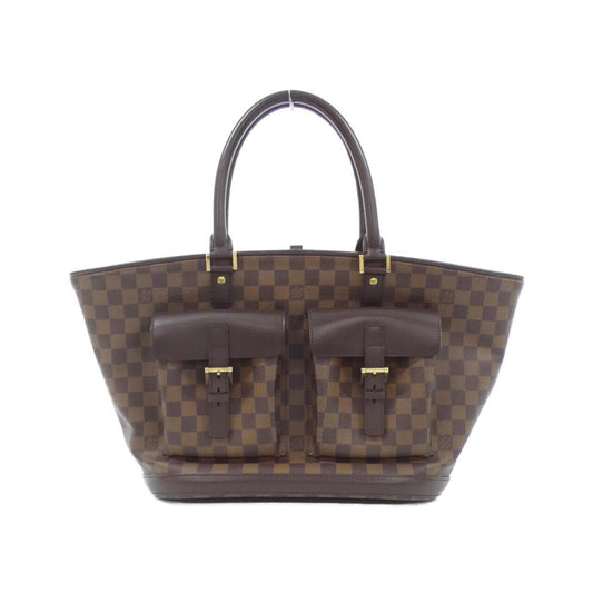 Louis Vuitton Coated Canvas Brown Handbags
