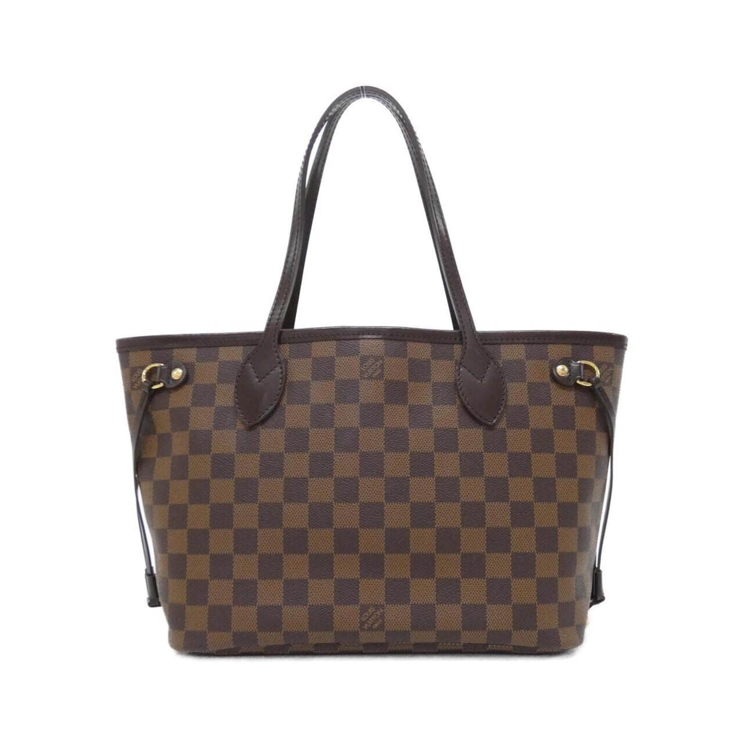 Louis Vuitton Coated Canvas Brown Handbags