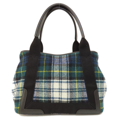 Balenciaga Wool Green Handbags
