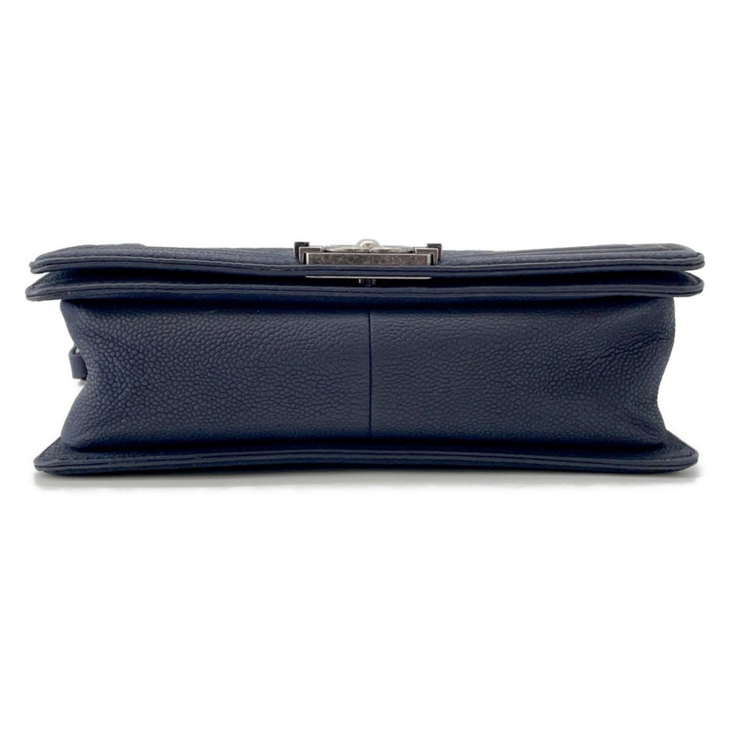 Chanel Calfskin Blue Shoulder Bags