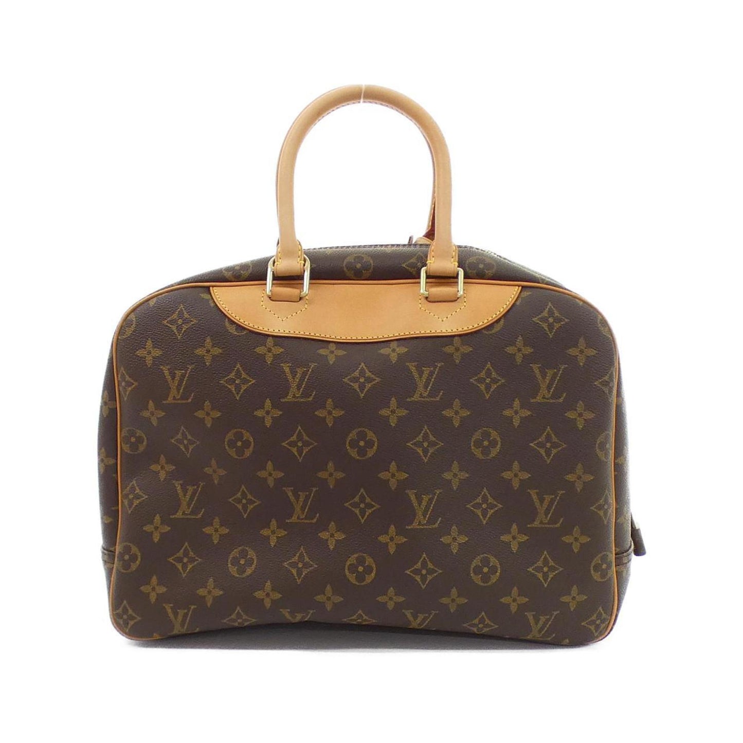 Louis Vuitton Coated Canvas Brown Handbags