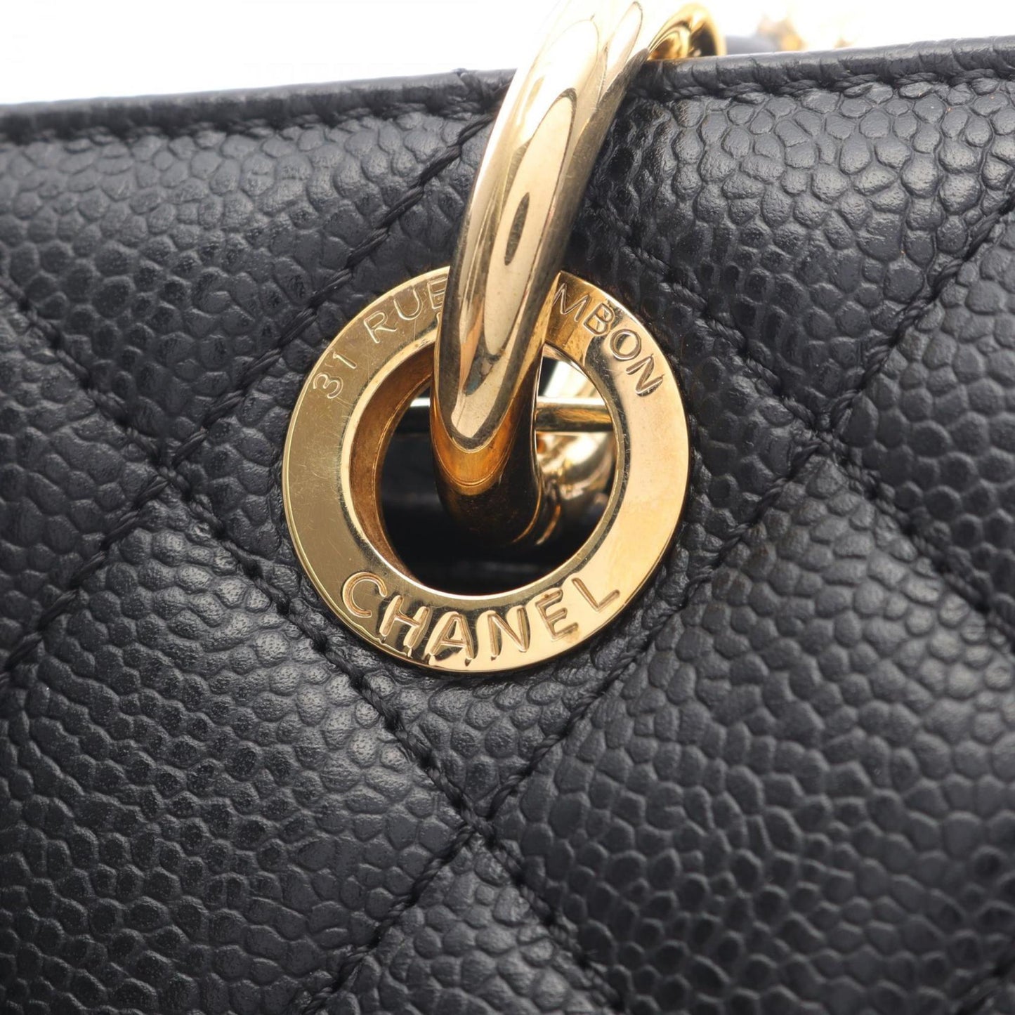 Chanel Calfskin Black Tote Bags