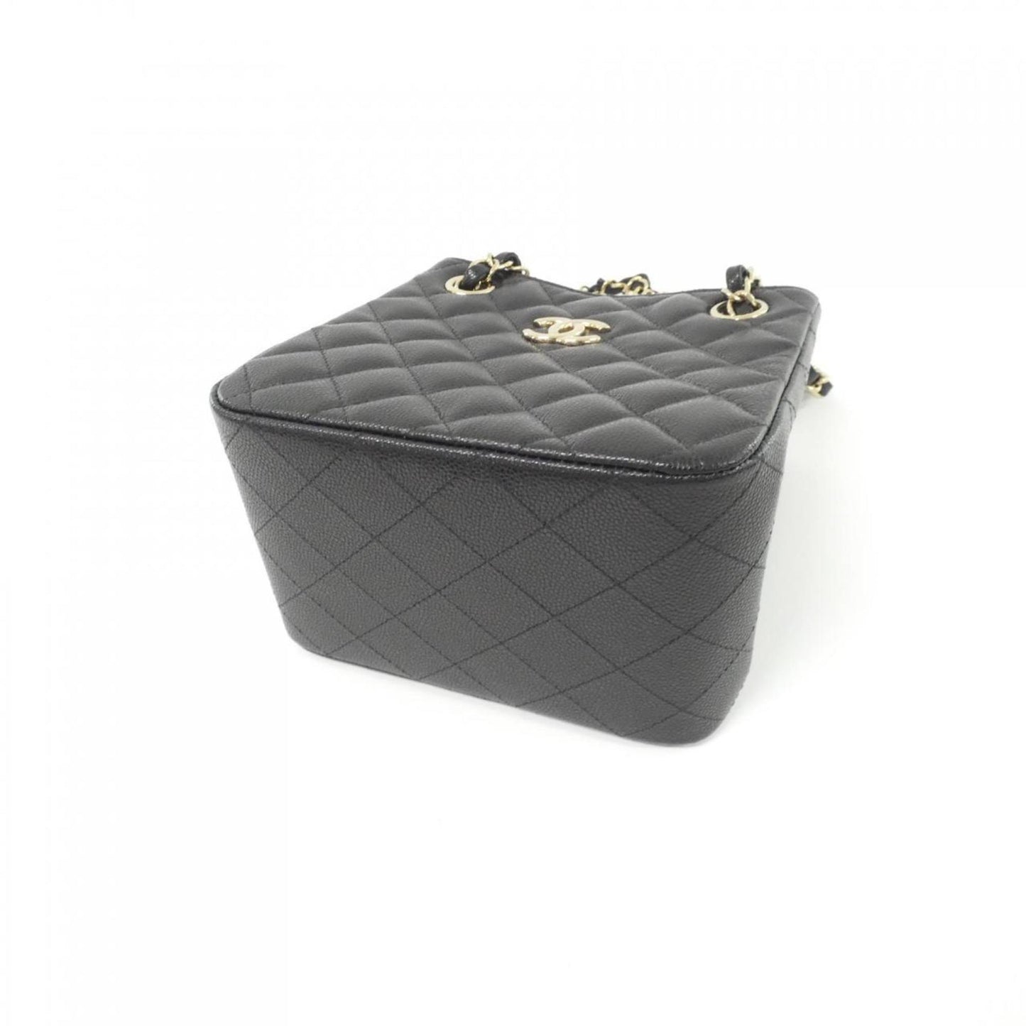 Chanel Calfskin Black Shoulder Bags