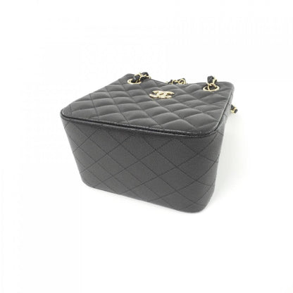 Chanel Calfskin Black Shoulder Bags