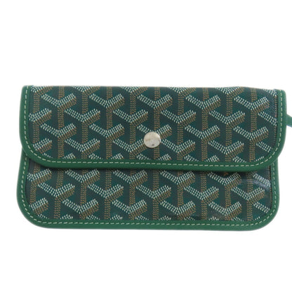 Goyard Coated Canvas Green Tote Bags