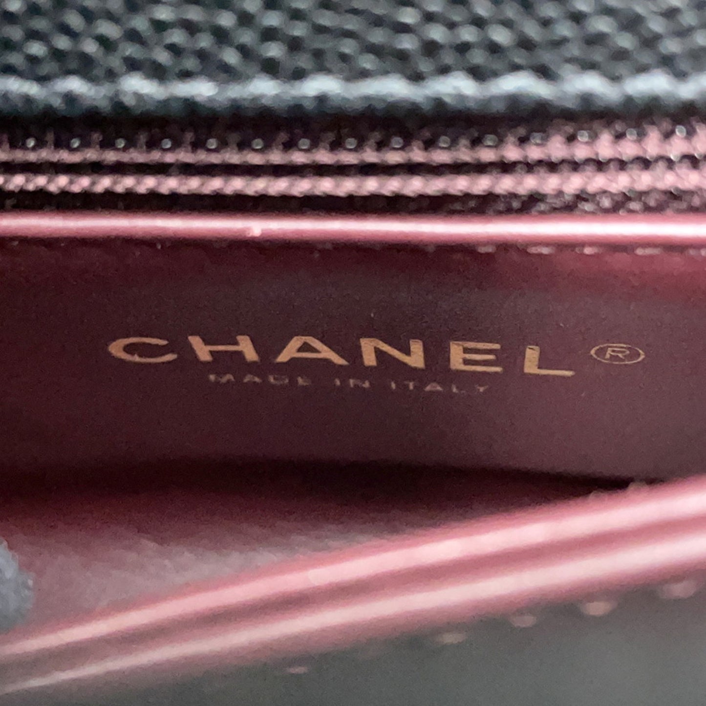 Chanel Calfskin Black Handbags
