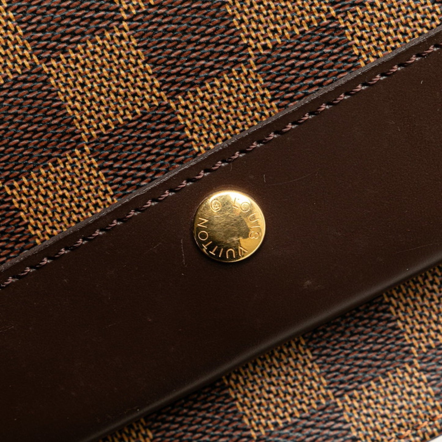 Louis Vuitton Pvc Brown Shoulder Bags
