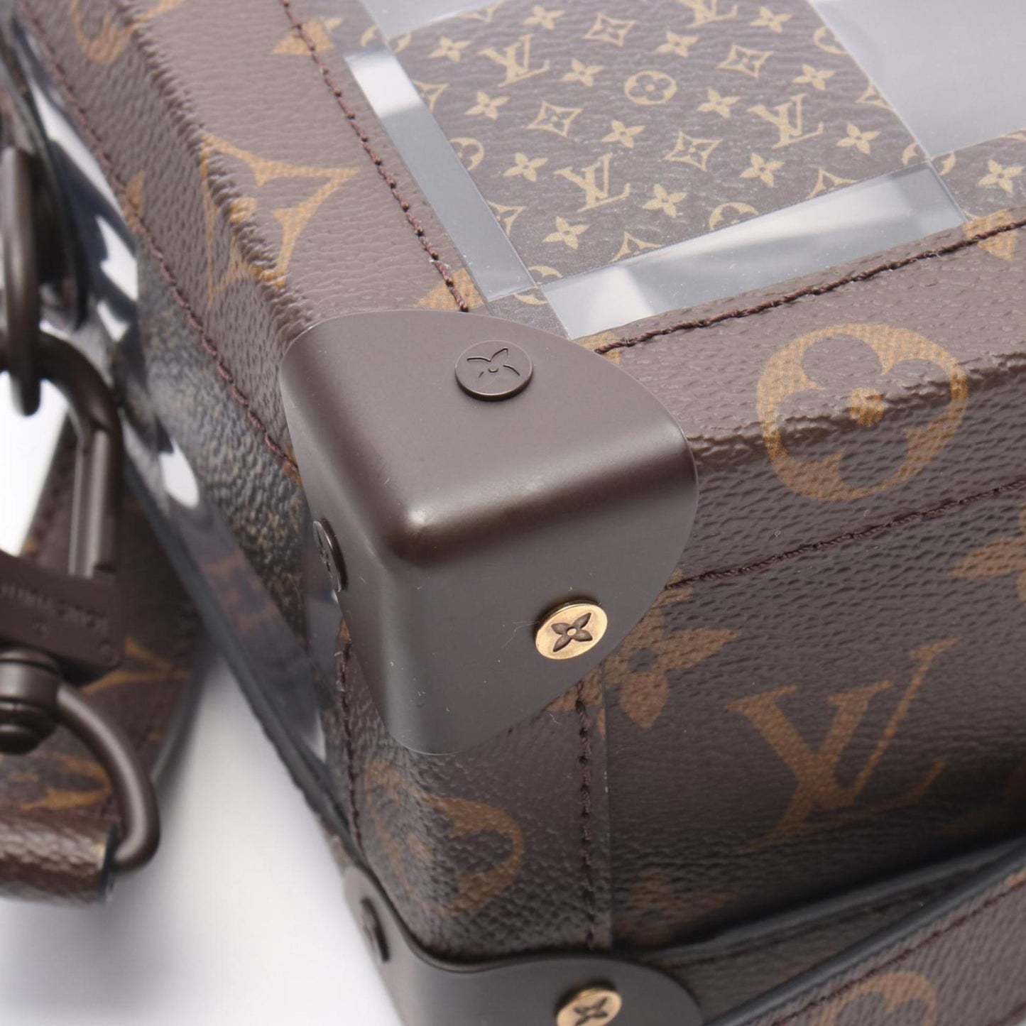 Louis Vuitton Coated Canvas Brown Shoulder Bags