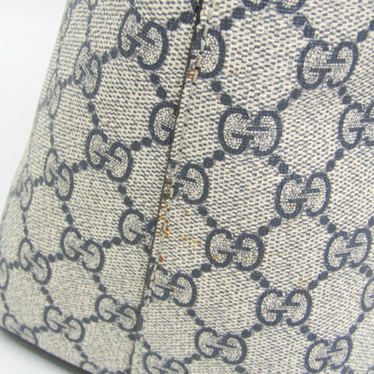 Gucci Coated Canvas Blue Shoulder Bags