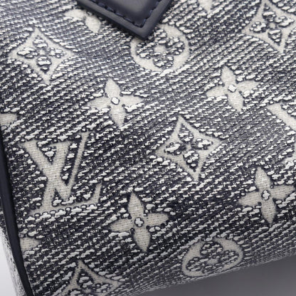 Louis Vuitton Coated Canvas Blue Handbags