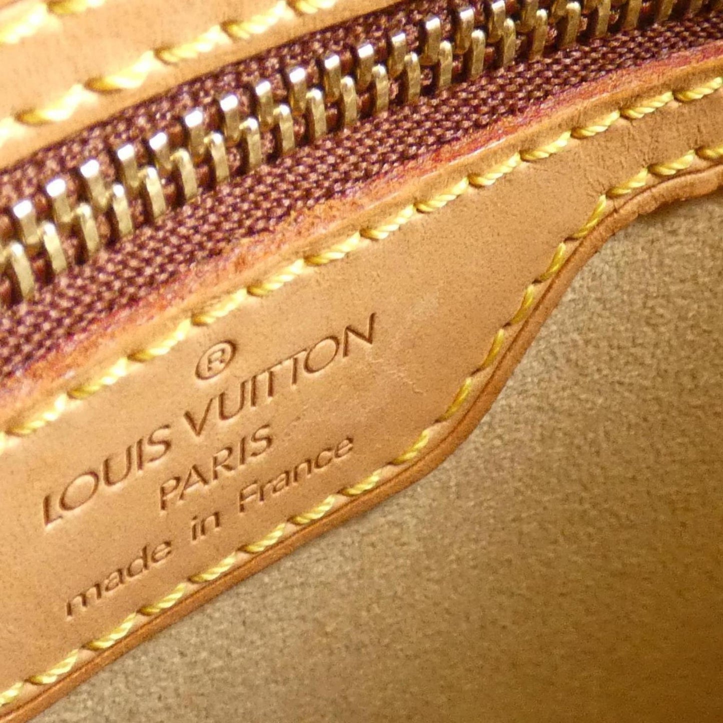 Louis Vuitton Coated Canvas Brown Shoulder Bags