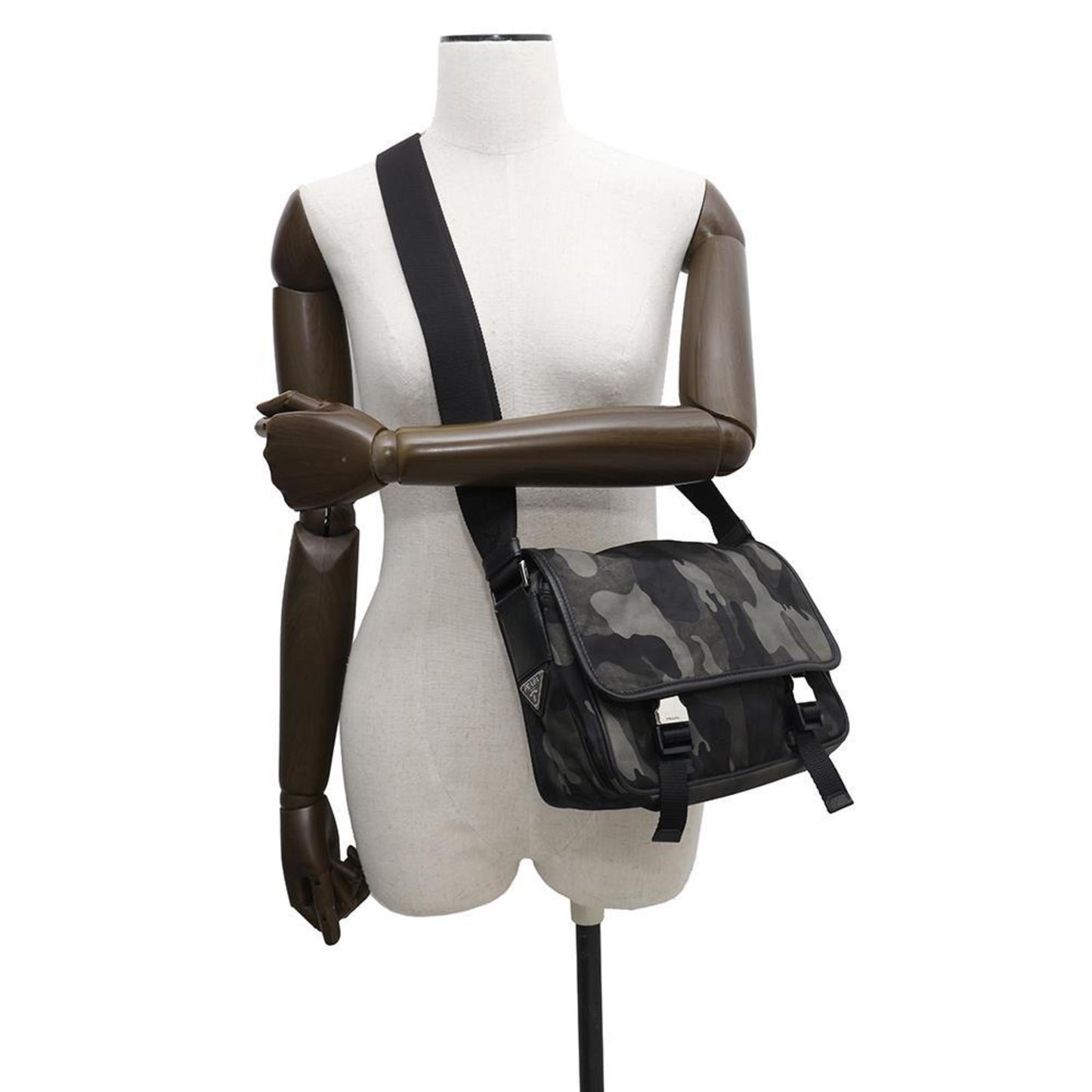 Prada Nylon Black Shoulder Bags
