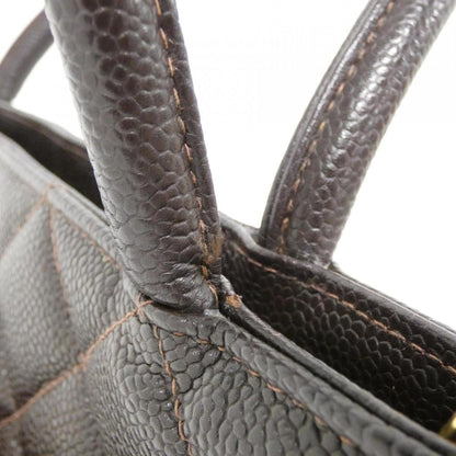 Chanel Calfskin Brown Handbags