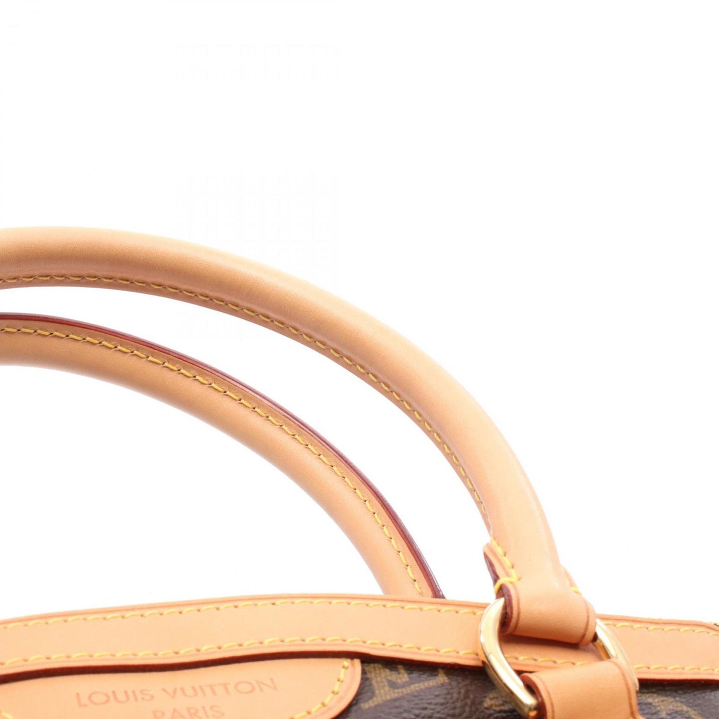 Louis Vuitton Coated Canvas Brown Handbags