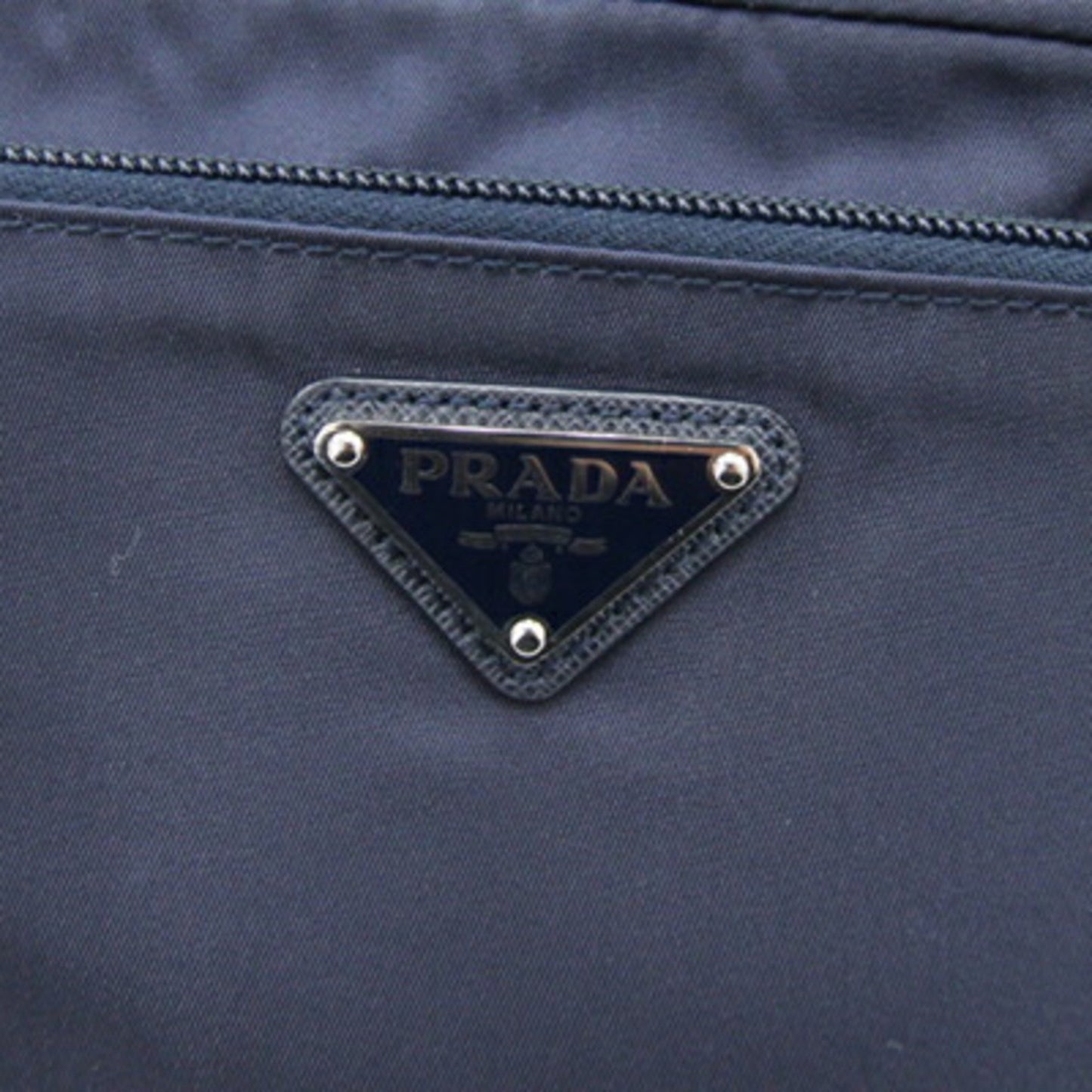 Prada Nylon Blue Clutch Bags