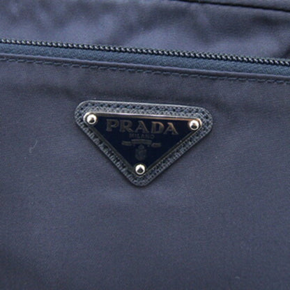 Prada Nylon Blue Clutch Bags