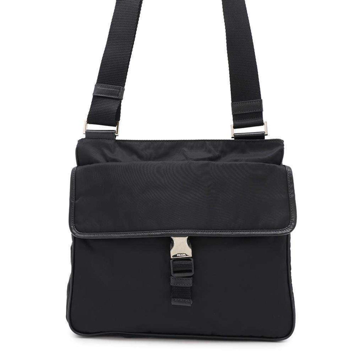 Prada Nylon Black Shoulder Bags