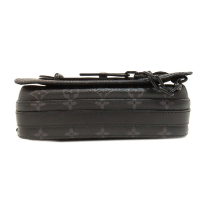 Louis Vuitton Monogram Canvas Black Shoulder Bags