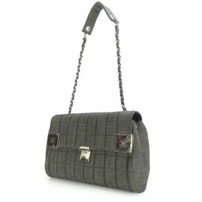 Chanel Denim Blue Shoulder Bags