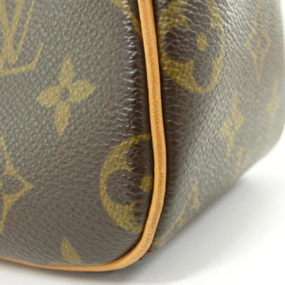 Louis Vuitton Coated Canvas Brown Shoulder Bags