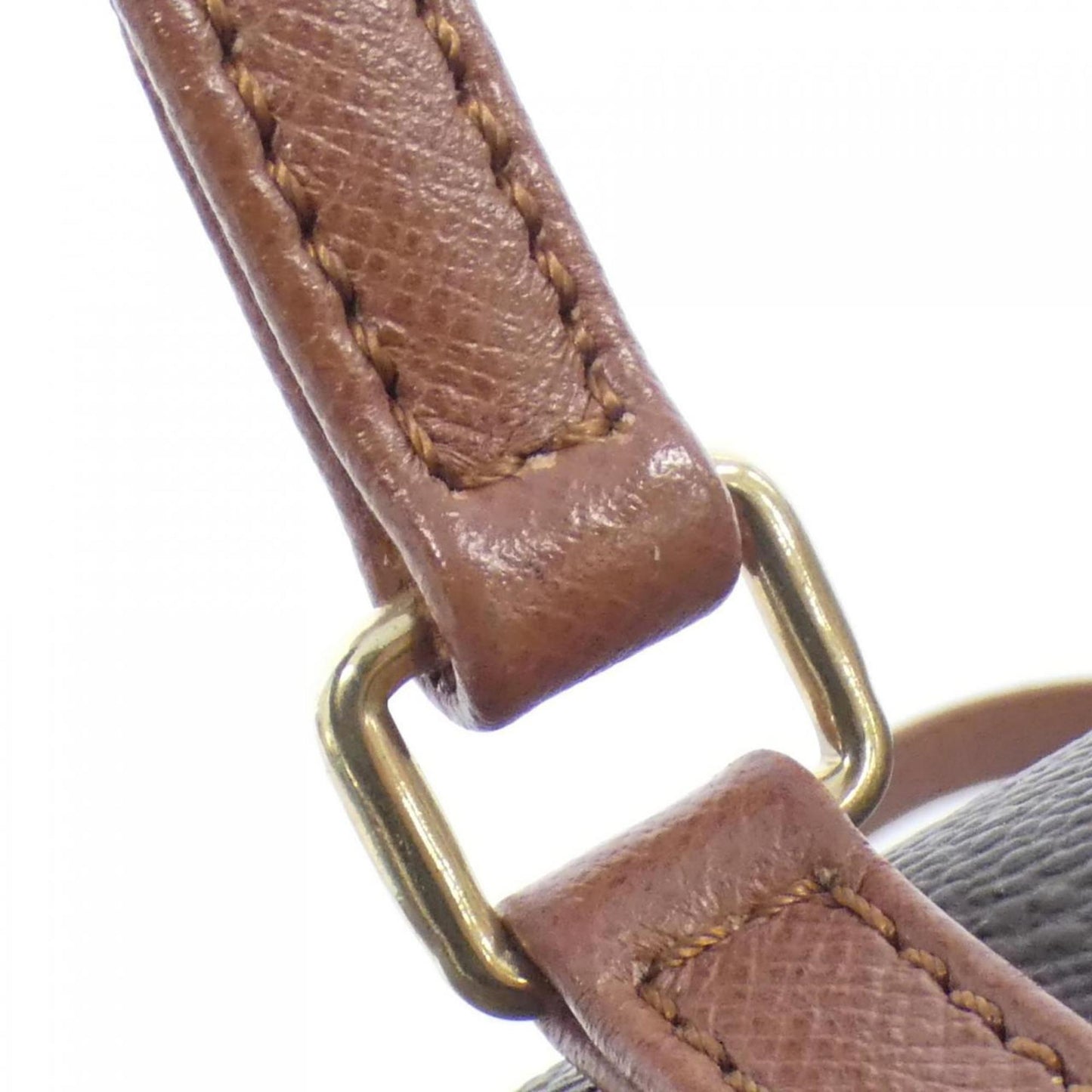 Louis Vuitton Coated Canvas Brown Handbags