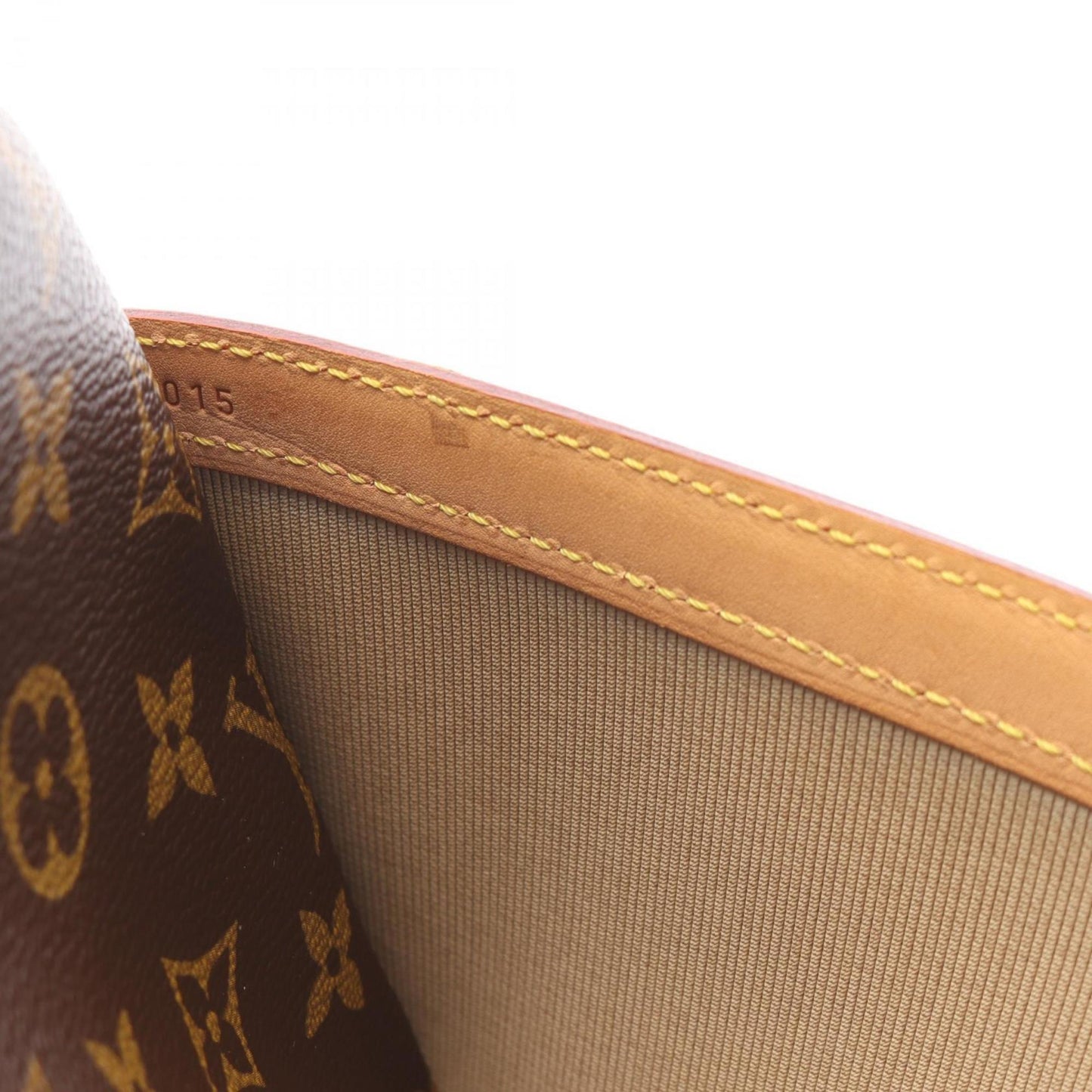 Louis Vuitton Coated Canvas Brown Shoulder Bags