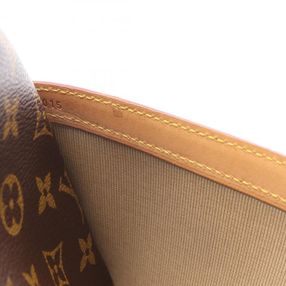 Louis Vuitton Coated Canvas Brown Shoulder Bags