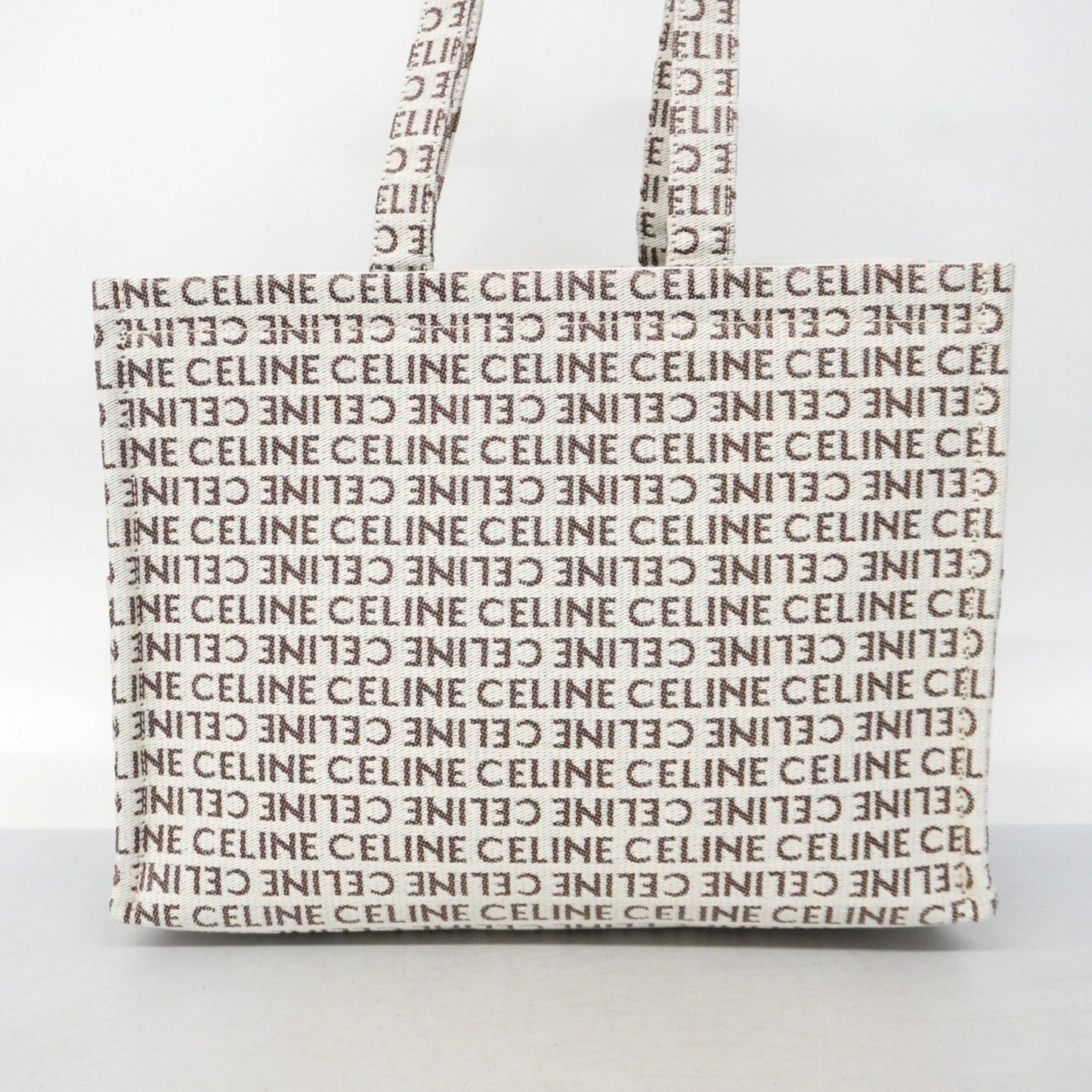 Celine Canvas Brown Tote Bags
