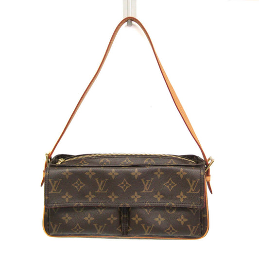 Louis Vuitton Monogram Canvas Brown Shoulder Bags