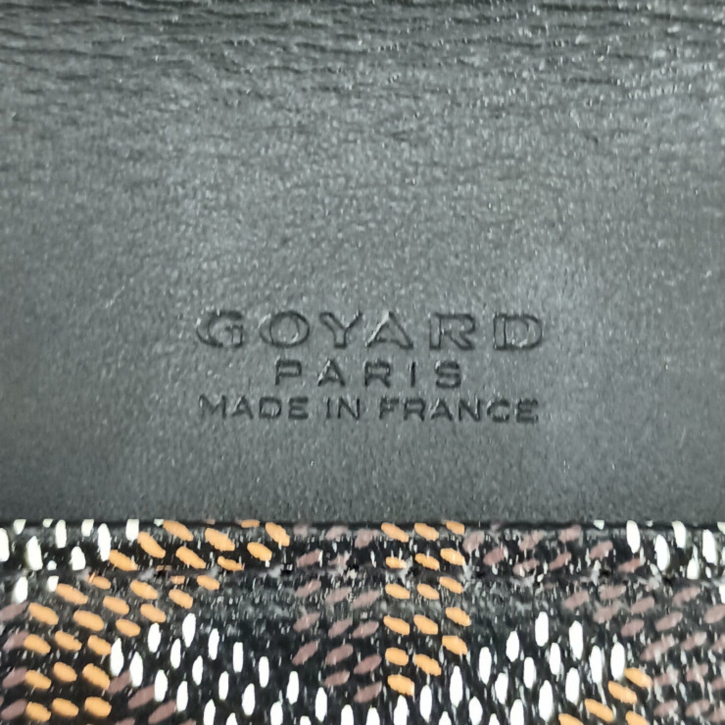 Goyard Pvc Black Clutch Bags