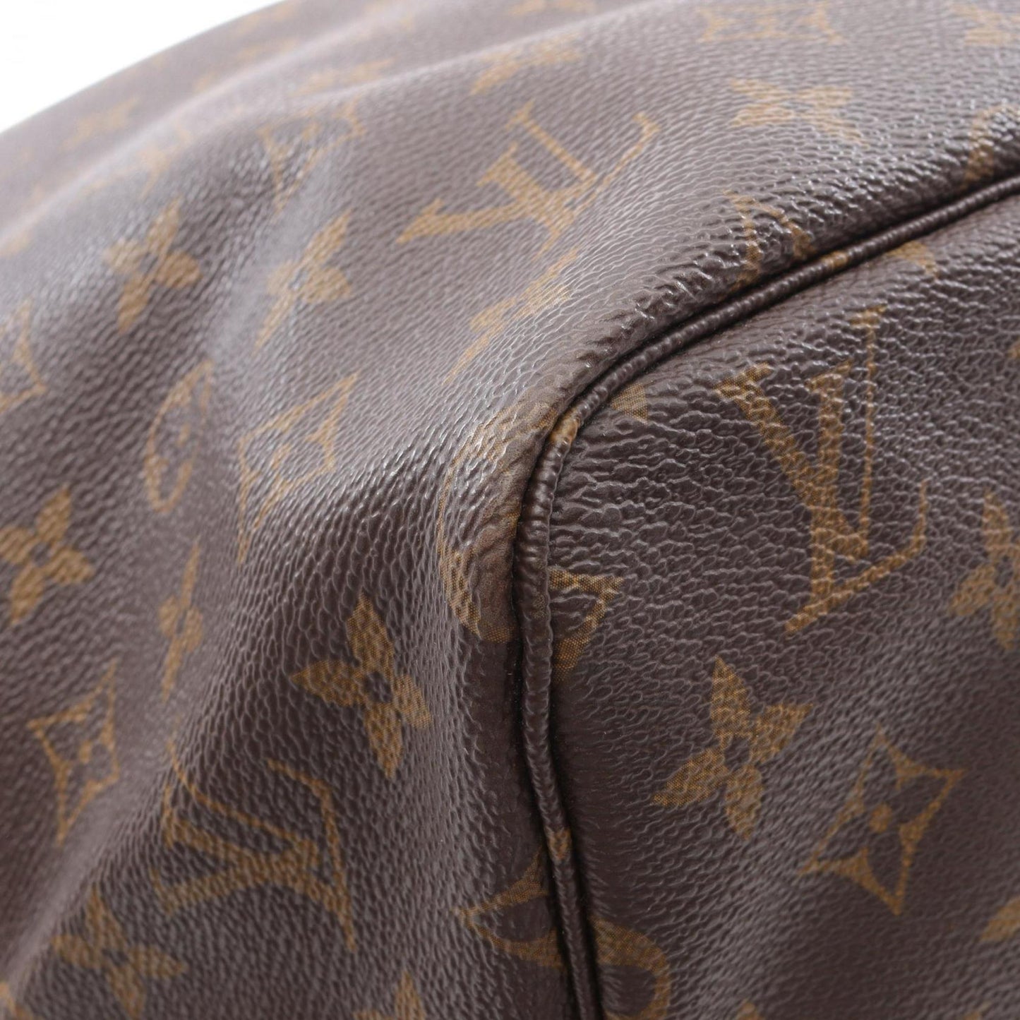Louis Vuitton Coated Canvas Brown Tote Bags