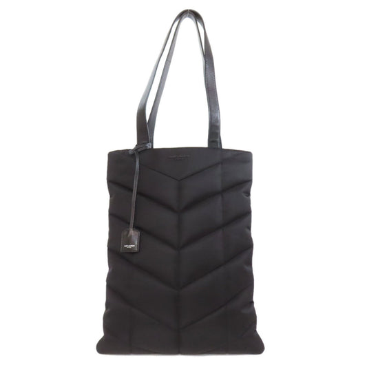 Saint Laurent Nylon Black Tote Bags