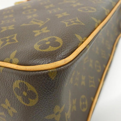 Louis Vuitton Coated Canvas Brown Handbags
