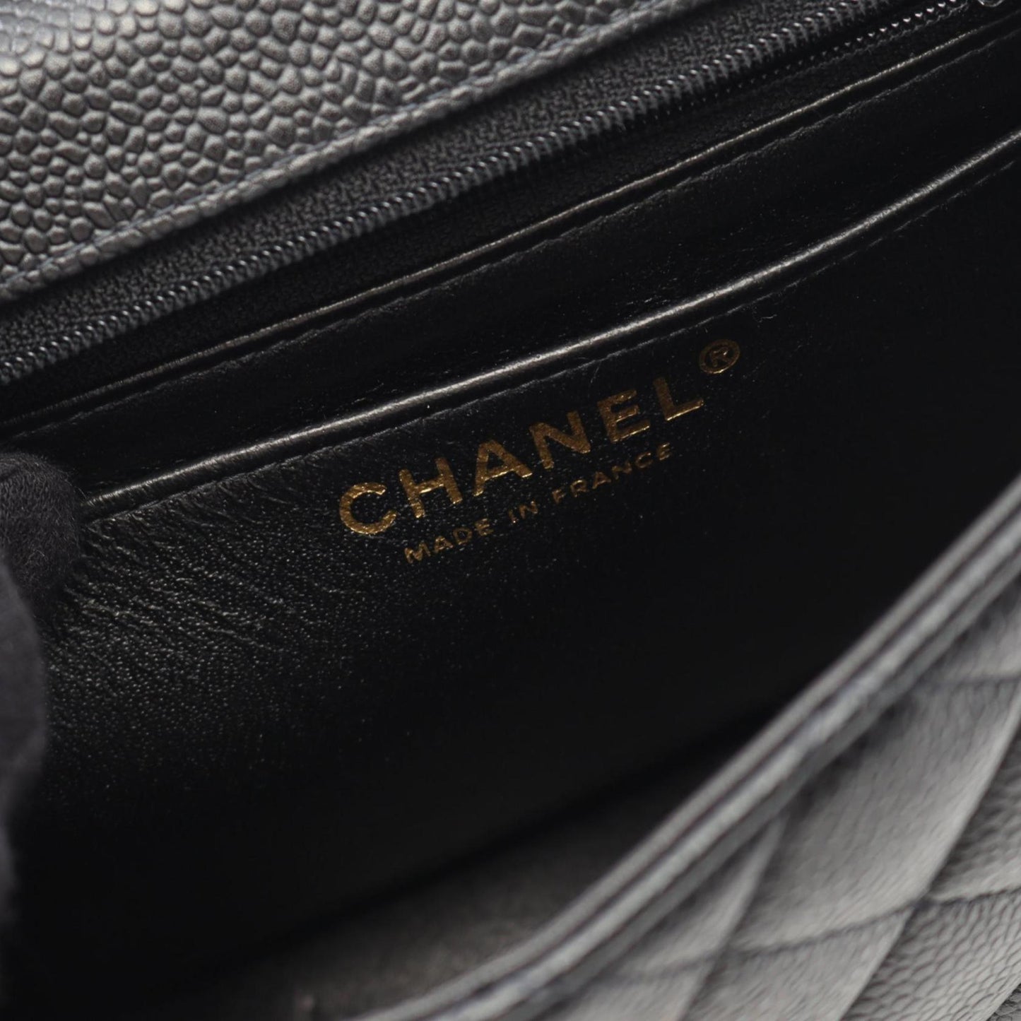 Chanel Calfskin Black Shoulder Bags