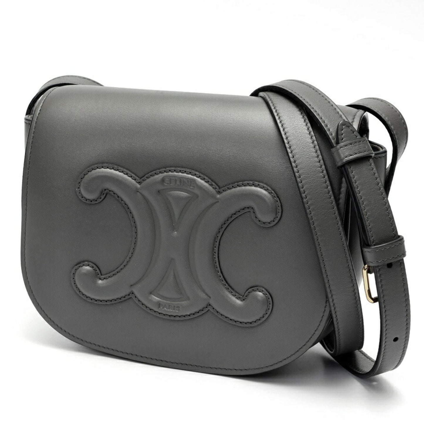 Celine Others Gray Shoulder Bags