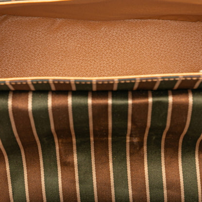 Celine Canvas Brown Shoulder Bags