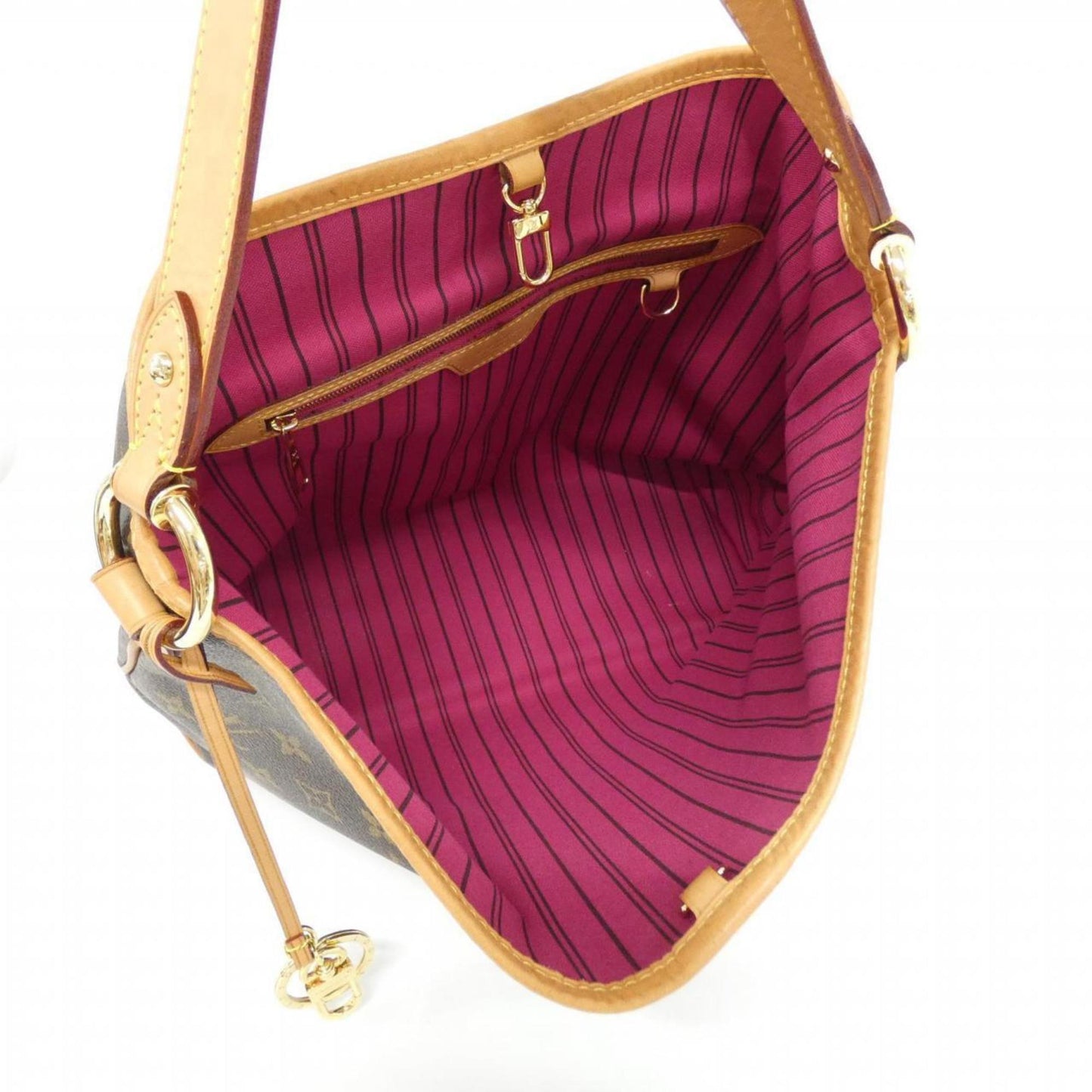 Louis Vuitton Coated Canvas Brown Shoulder Bags
