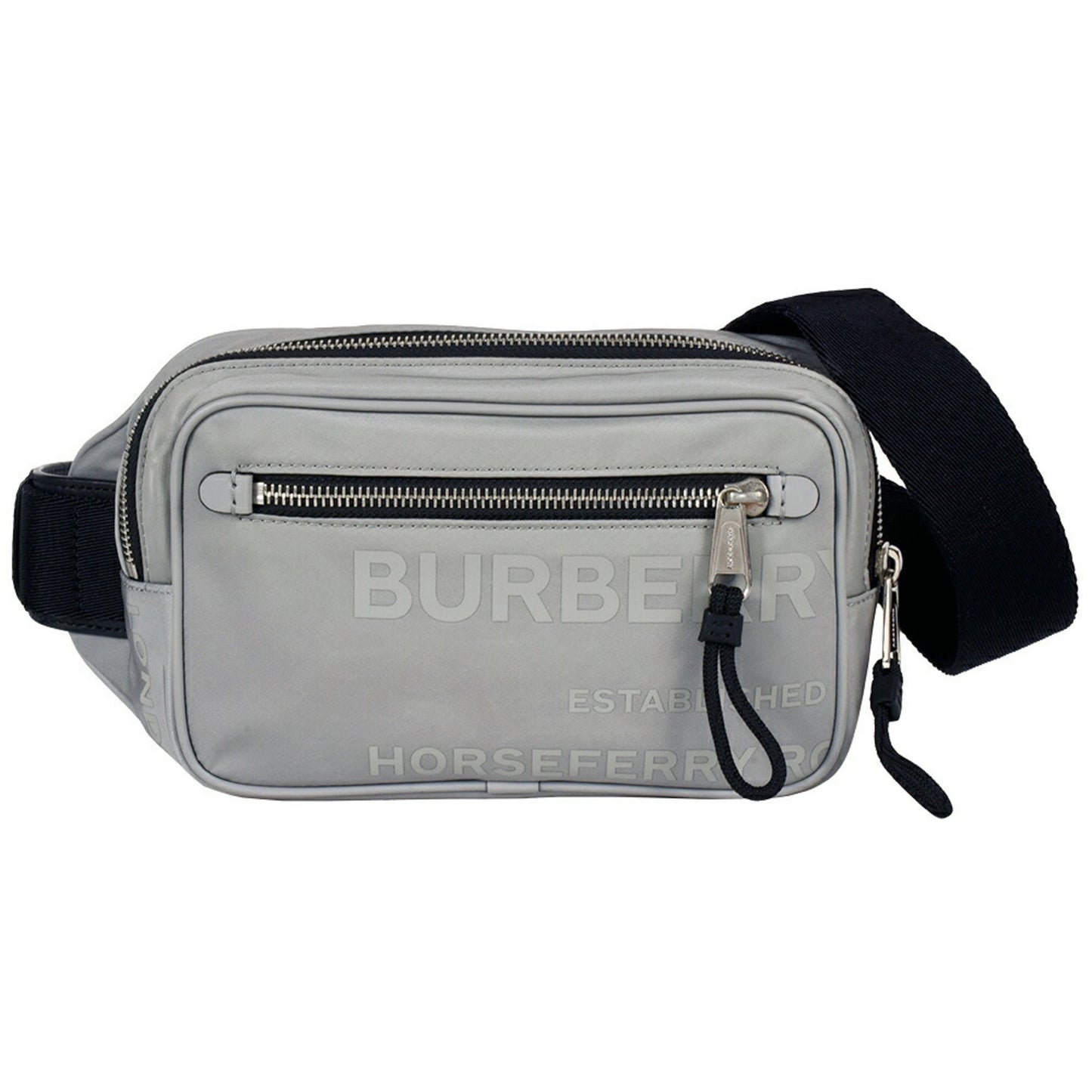 Burberry Nylon Gray Crossbody Bags
