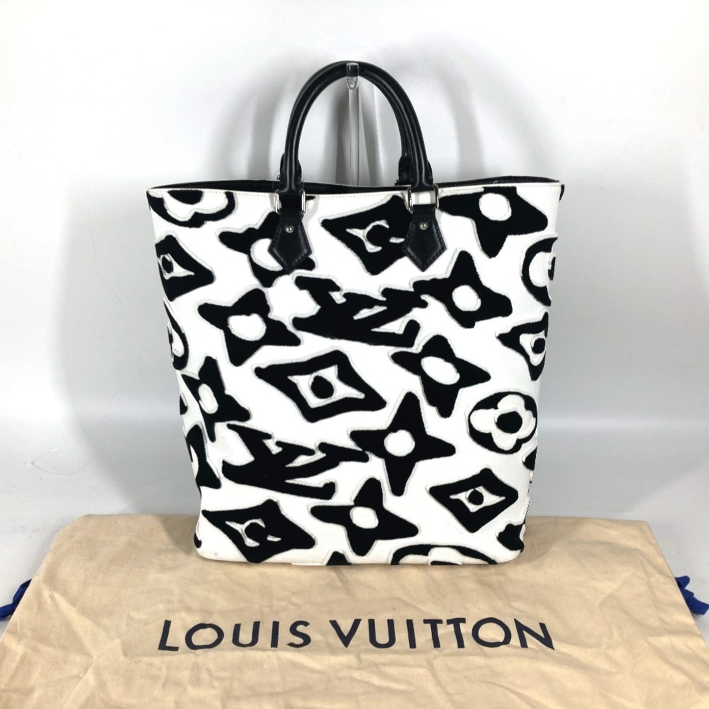 Louis Vuitton Coated Canvas Black Shoulder Bags