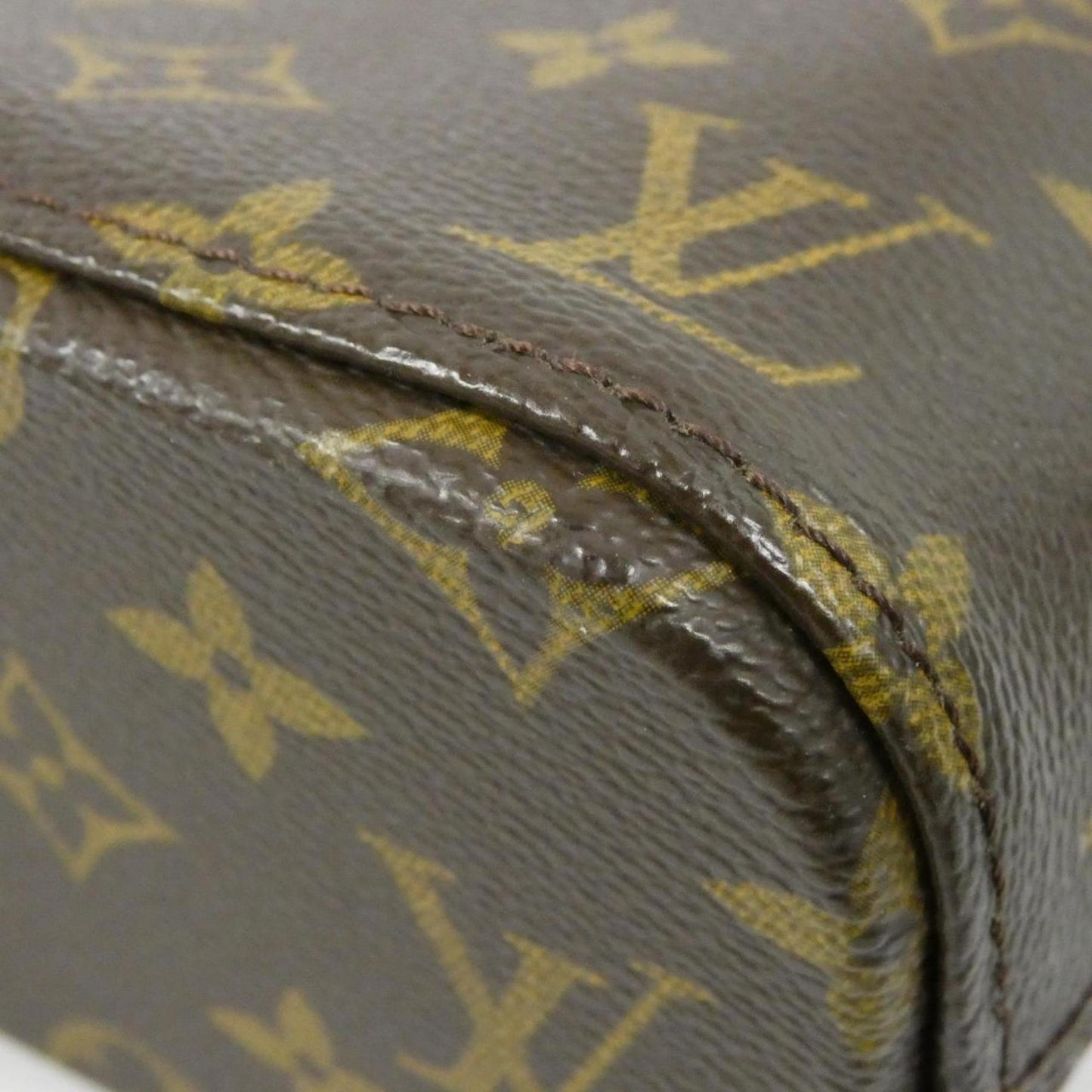 Louis Vuitton Coated Canvas Brown Handbags