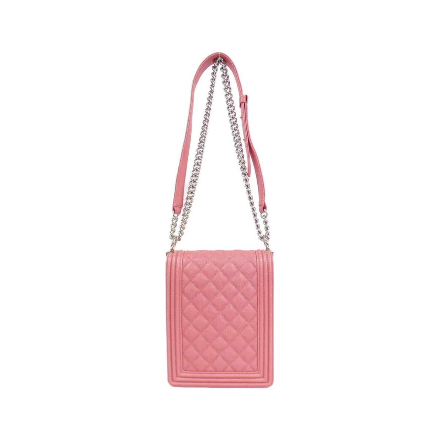 Chanel Calfskin Pink Shoulder Bags