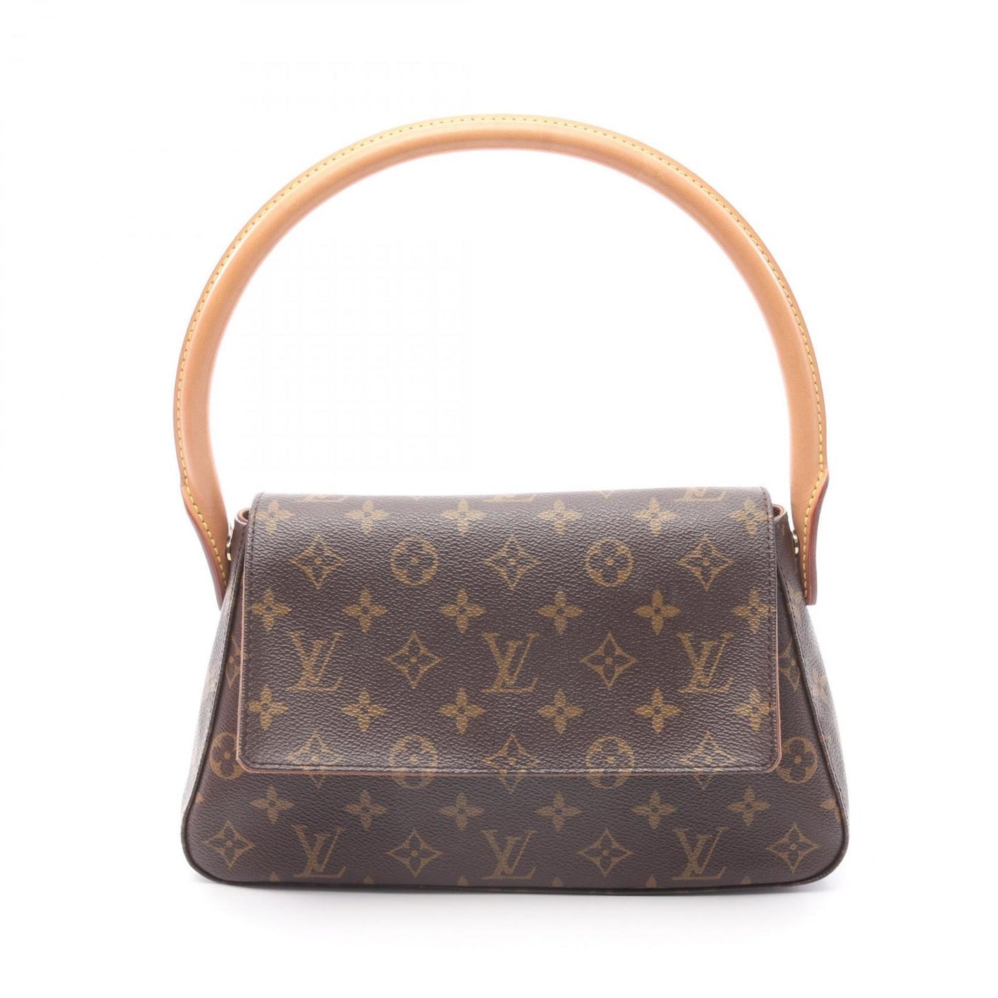 Louis Vuitton Coated Canvas Brown Handbags
